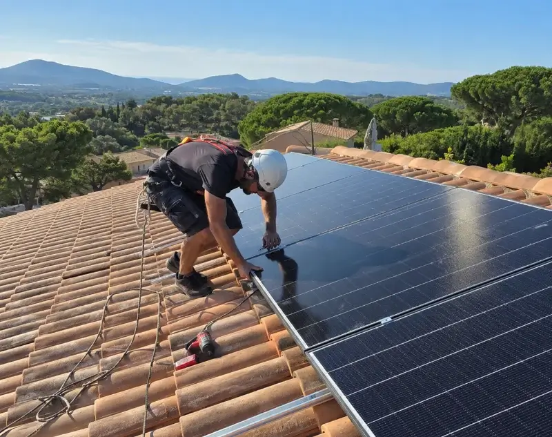 Installateur panneaux solaires Saint-Pons-de-Mauchiens — pose photovoltaïque sur toiture