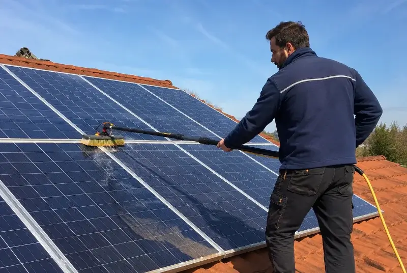 Nettoyage et entretien de panneaux solaires à Saint-Pons-de-Mauchiens